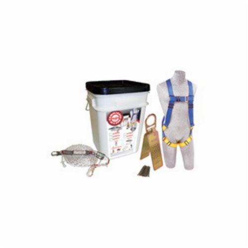 3M Protecta Fall Protection 2199803 Compliance in a Can™ Reusable Roofers Kit With Snap Hook, Specifications Met: OSHA Approved
