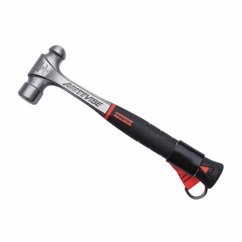 Proto® J1316AVP-TT Ball Pein Hammer, 12-7/8 in OAL, 16 oz Forged Steel Head, Steel Handle