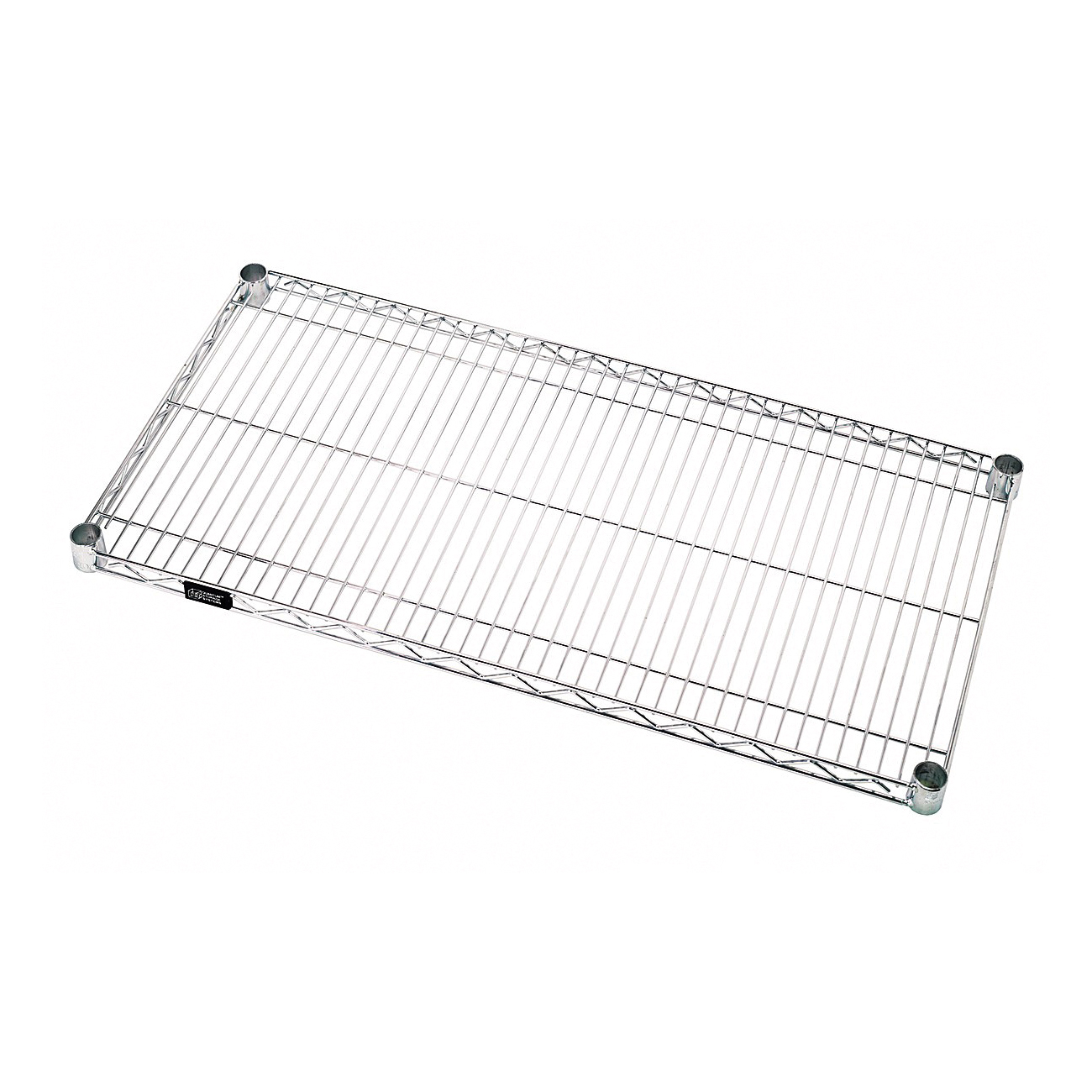 Quantum® 1242C Wire Shelf, 12 in W x 42 in D, 600 to 800 lb Load, Carbon Steel