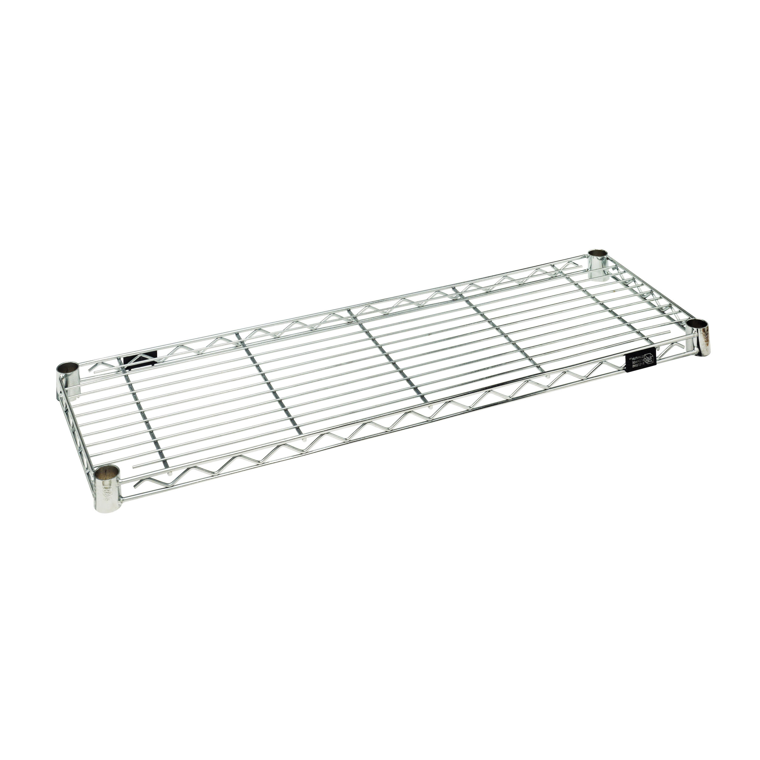 Quantum® 1236C Wire Shelf, 12 in W x 36 in D, 800 lb Load, Carbon Steel