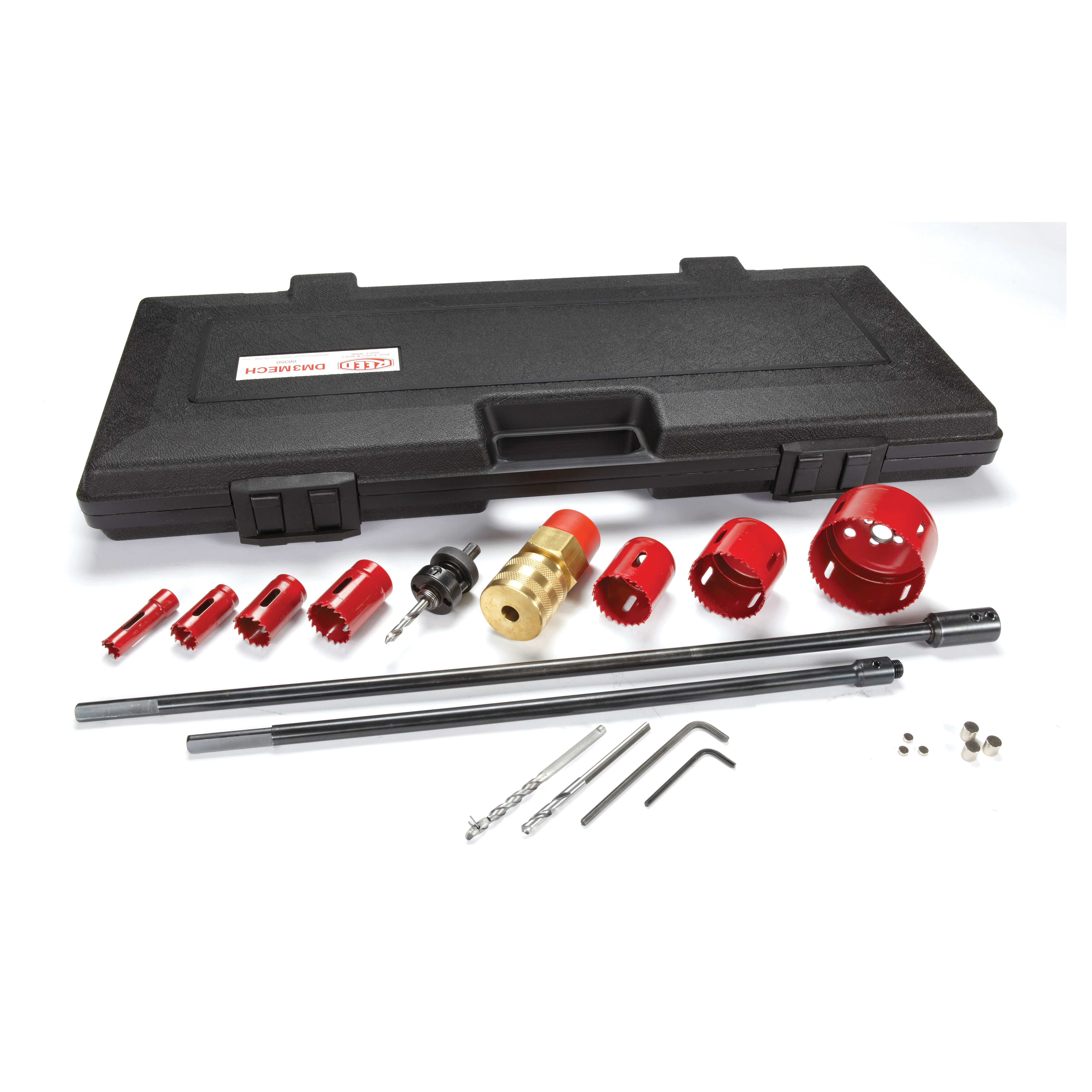 Reed 08350 Mechanical Hot Tapping Machine Kit, 3/4 to 4 in Pipe.