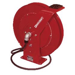 Reelcraft® 4425 OLP 4000 Low Pressure Premium Duty Hose Reel With Hose, 1/4 in ID x 19/40 in OD x 25 ft L Hose, 300 psi Pressure, 12-3/8 in Dia x 2-1/2 in W Reel, Domestic