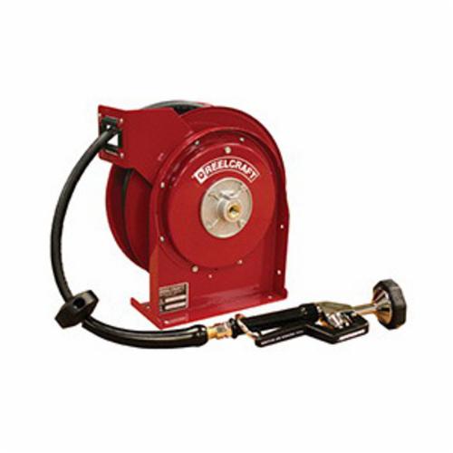 Reelcraft® 5635 OLPSW5 5000 Pre-Rinse Crafted Hose Reel, 3/8 in ID x 0.64 in OD x 35 ft L Hose, 250 psi Pressure, Domestic