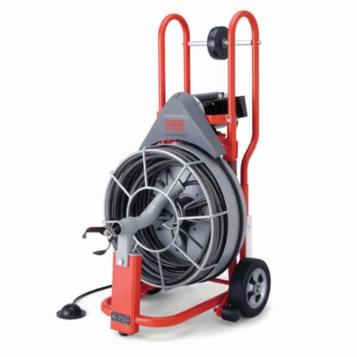 RIDGID® 83557 K-750R Drum Drain Cleaning Machine Kit, 3 to 6 in Drain Line, 100 ft Max Run, 1/2 hp, 115 VAC