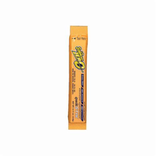 Sqwincher® 060100-OR Qwik Stik™ Zero Sugar Free Sports Drink Mix, 0.11 oz Pack, 20 oz Yield, Powder Form, Orange