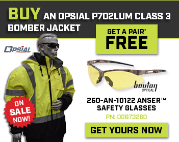 OPSIAL P702LUM CLASS 3 BOMBER JACKET, LIME