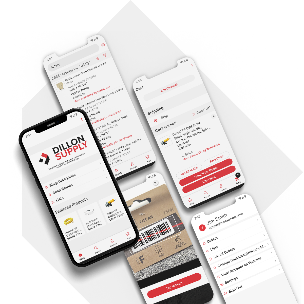 Mobile Applications Dillon Supply