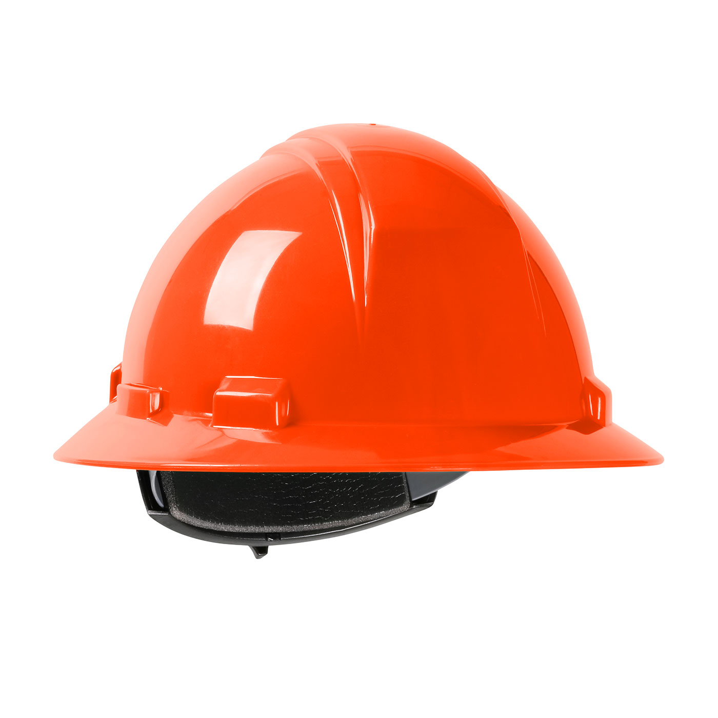 PIP® Dynamic Kilimanjaro™ 280-HP641R-03 Full Brim Hard Hat with HDPE Shell, 4 Point Textile Suspension and Wheel Ratchet Adjustment, Orange