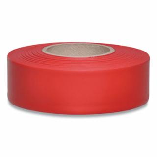 764-TFR Taffeta Flagging Tape, 1-3/16 in x 300 ft, Red
