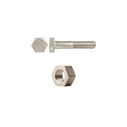 7/8 X  4  SS Heavy Hex Bolt & Hex Nuts