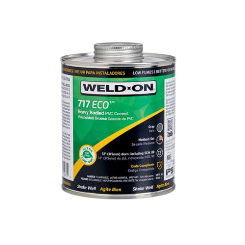 14826 Weld-On® 717 ECO™ PVC Heavy Body Clear Cement