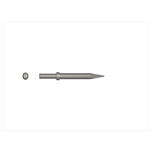 Ajax 315 Chisel, Oval Collar, Moil Point, 12 in OAL