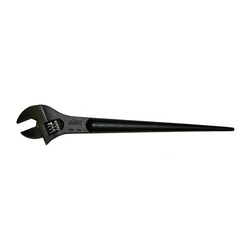 AJAX 728 Spud Wrench, Adjustable, 15 in Long