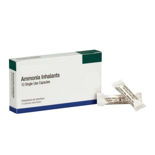 Inhalant Capsule, 10 Count, Box Package, Formula: Ammonia