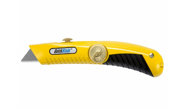 Pacific Handy Cutter® QBR18 Retractable Metal Utility Knife