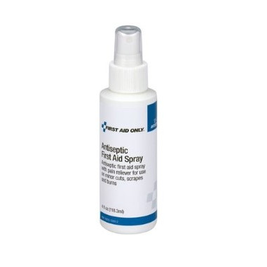 First Aid Only® 13-080 Antiseptic Spray, Plastic Spray Bottle Packing, Formula: 2.5% Lidocaine/0.14% Benzalkonium Chloride