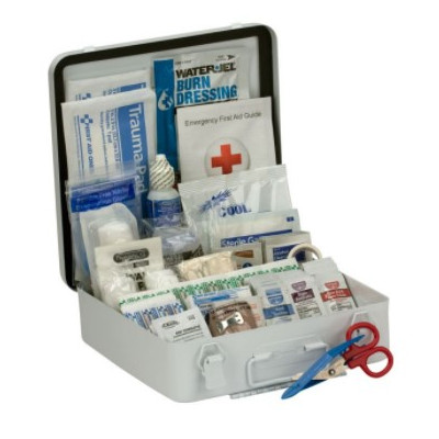 First Aid Only® 90564 50 Person ANSI A+, Type III First Aid Kit with Metal Case