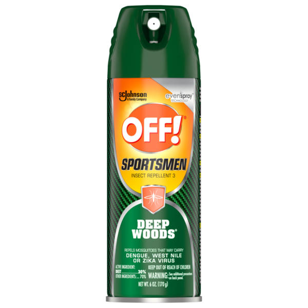 OFF!® Sportsmen Deep Woods® 317189 Aerosol Repellent, Long Lasting Insect Repellent, 6 oz Can, Aerosal Spray Form
