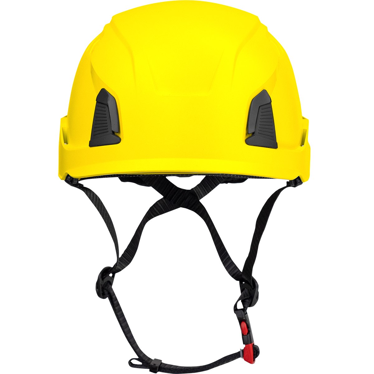 PIP® 280-HP1491RM-01 Traverse™ Industrial Climbing Helmet with Mips® Technology, Polycarbonate/ABS Shell, EPS Foam Impact Liner, HDPE Suspension, Wheel Ratchet Adjustment and 4-Point Chin StrapTYPE II, Yellow