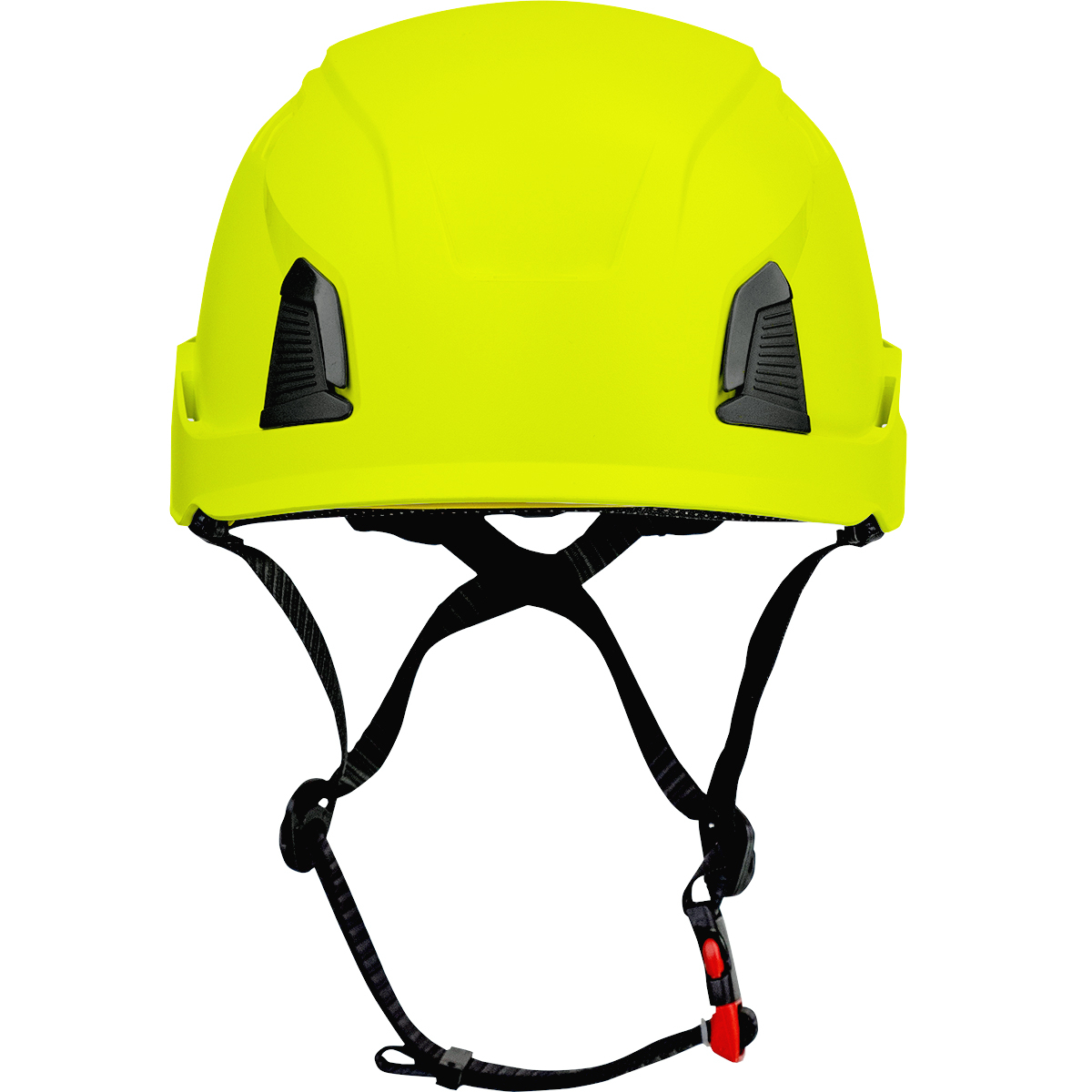 PIP® 280-HP1491RM-01 Traverse™ Industrial Climbing Helmet with Mips® Technology, Polycarbonate/ABS Shell, EPS Foam Impact Liner, HDPE Suspension, Wheel Ratchet Adjustment and 4-Point Chin StrapTYPE II, Hi-Vis Yellow