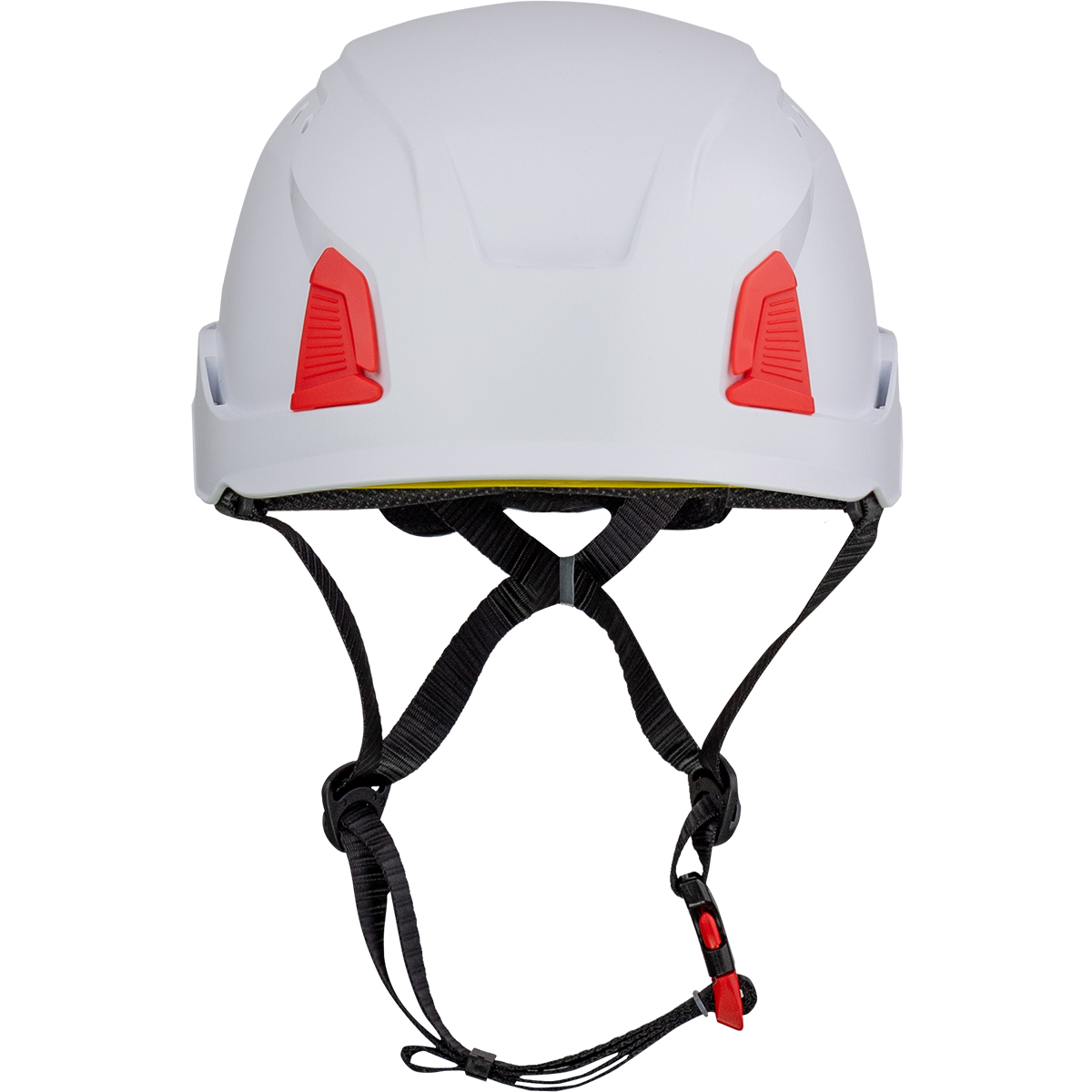 PIP® 280-HP1491RVM-01 Traverse™ Vented, Industrial Climbing Helmet with Mips® Technology, Polycarbonate/ABS Shell, EPS Foam Impact Liner, HDPE Suspension, Wheel Ratchet Adjustment and 4-Point Chin Strap, White
