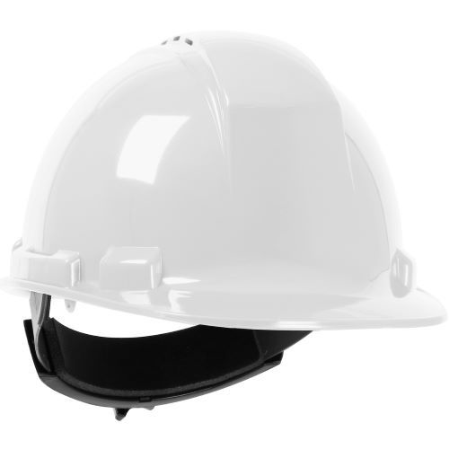 Dynamic™ Whistler™ 280-HP241RV-01 Cap Style Standard Brim Vented Hard Hat, SZ 6 Fits Mini Hat, SZ 8 Fits Max Hat, HDPE Shell, 4-Point Quick Release Suspension, ANSI Electrical Class Rating: Class C, ANSI Impact Rating: ANSI/ISEA Z89.1 Type I