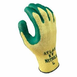 Atlas® by Showa Best KV350XL-10 Cut Resistant Gloves, XL/SZ 10, Nitrile Coating, Nitrile, Knit Wrist Cuff, Resists: Abrasion, Cut, Oil, Puncture and Slash, ANSI Cut-Resistance Level: 3
