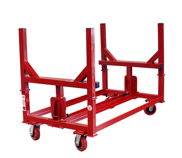 B&B Pipe & Industrial Tools 2031-4E Bundle Cart, 4 Wheels, without Floor
